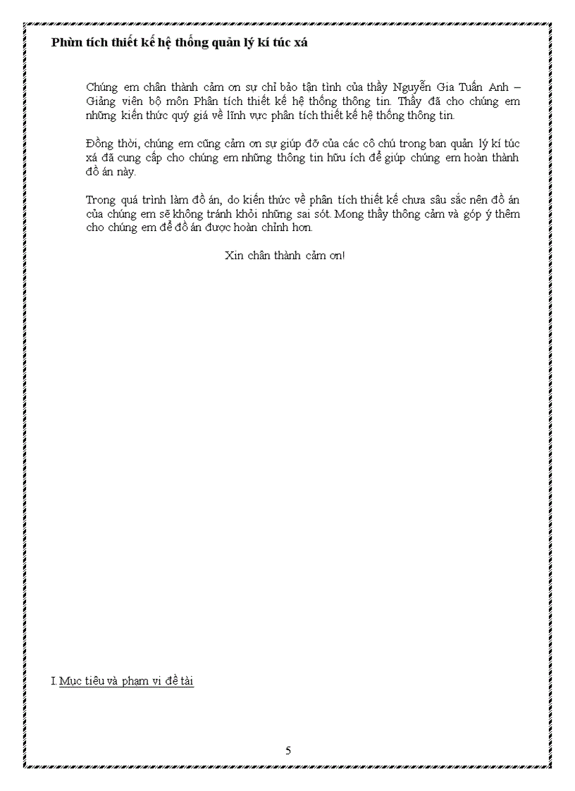 image for page Phân tích thiết kế hệ thống quản lý kí túc xá