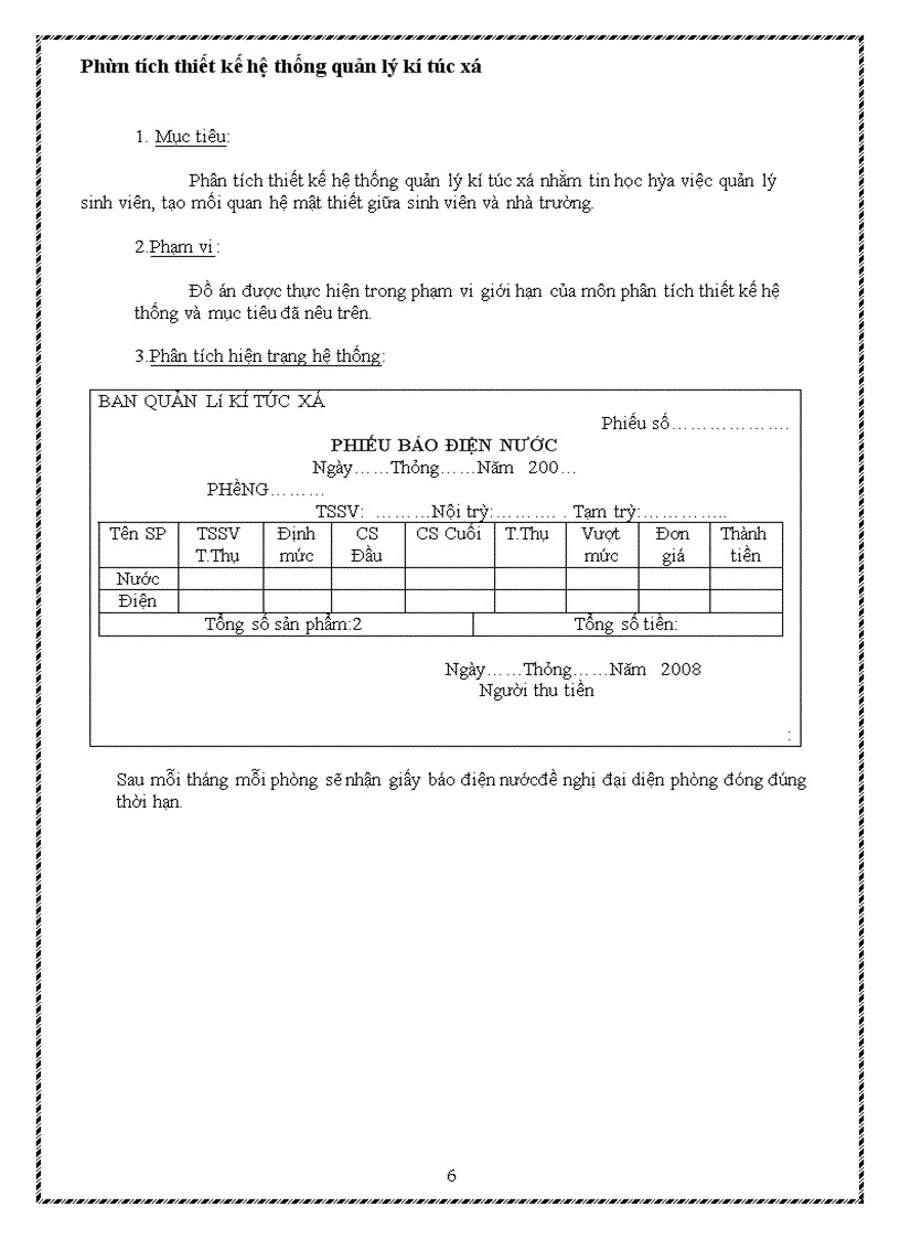 image for page Phân tích thiết kế hệ thống quản lý kí túc xá