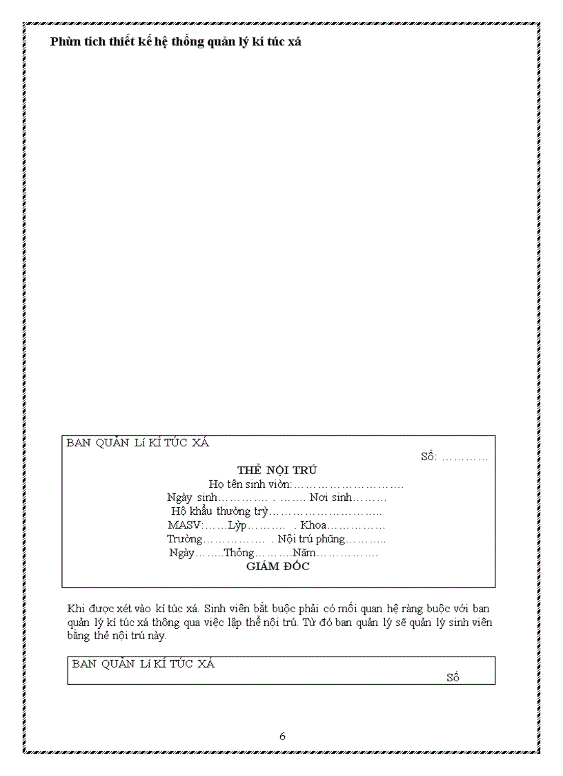 image for page Phân tích thiết kế hệ thống quản lý kí túc xá