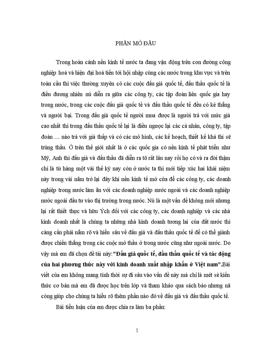 image for page Đấu giá quốc tế, đấu thầu quốc tế và tác động của hai phương thức này với kinh doanh xuất nhập khẩu ở Việt nam