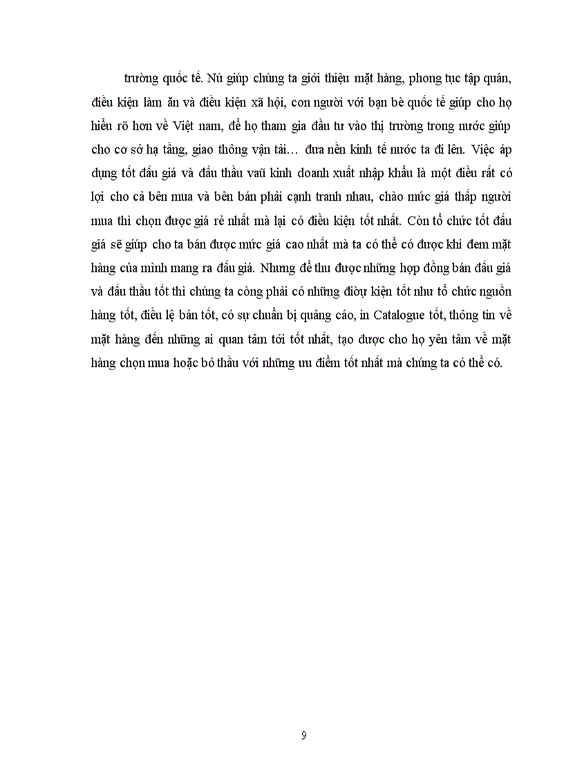image for page Đấu giá quốc tế, đấu thầu quốc tế và tác động của hai phương thức này với kinh doanh xuất nhập khẩu ở Việt nam