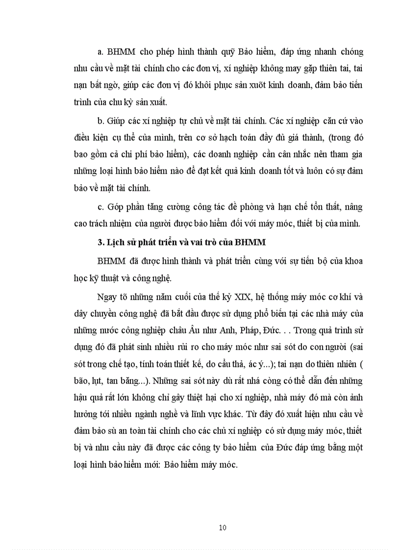 image for page Tình hình triển khai nghiệp vụ bảo hiểm máy móc ở Công ty bảo hiểm Hà Nội thời gian qua và phương hướng phát triển cho giai đoạn tới