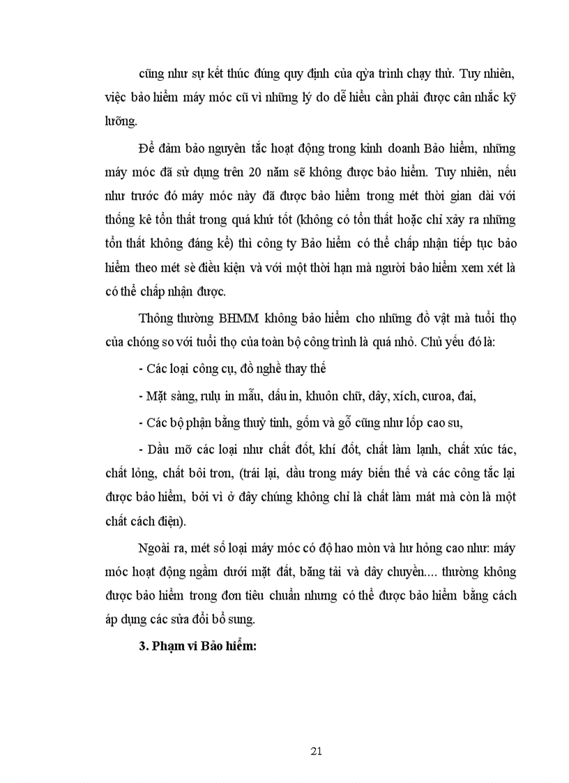 image for page Tình hình triển khai nghiệp vụ bảo hiểm máy móc ở Công ty bảo hiểm Hà Nội thời gian qua và phương hướng phát triển cho giai đoạn tới