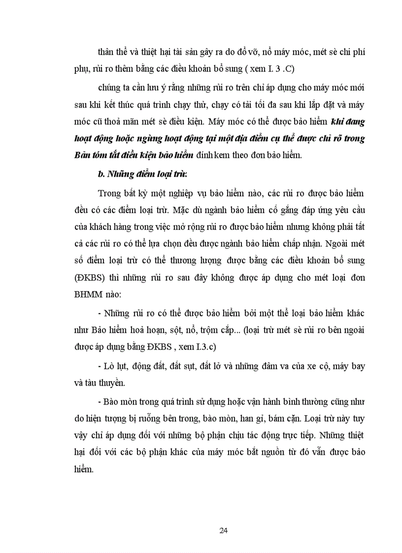 image for page Tình hình triển khai nghiệp vụ bảo hiểm máy móc ở Công ty bảo hiểm Hà Nội thời gian qua và phương hướng phát triển cho giai đoạn tới
