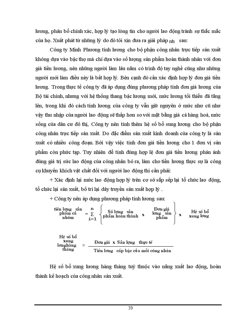 image for page Hạch toán tiền lương và các khoản trích theo lương của bộ phận công nhân trực tiếp sản xuất tại Công ty TNHH Minh Phương