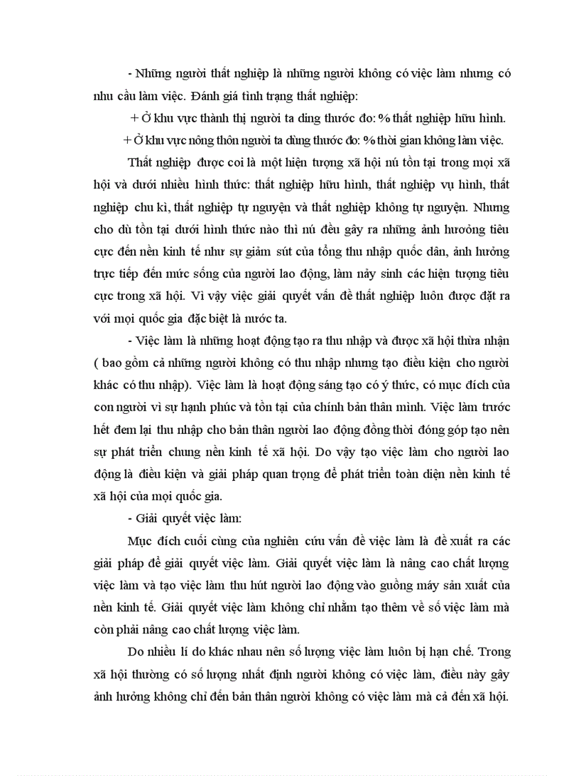 image for page Nhiệm vụ và các giải pháp giải quyết việc làm trong kế hoạch 5 năm 2001-2005 ở Việt Nam