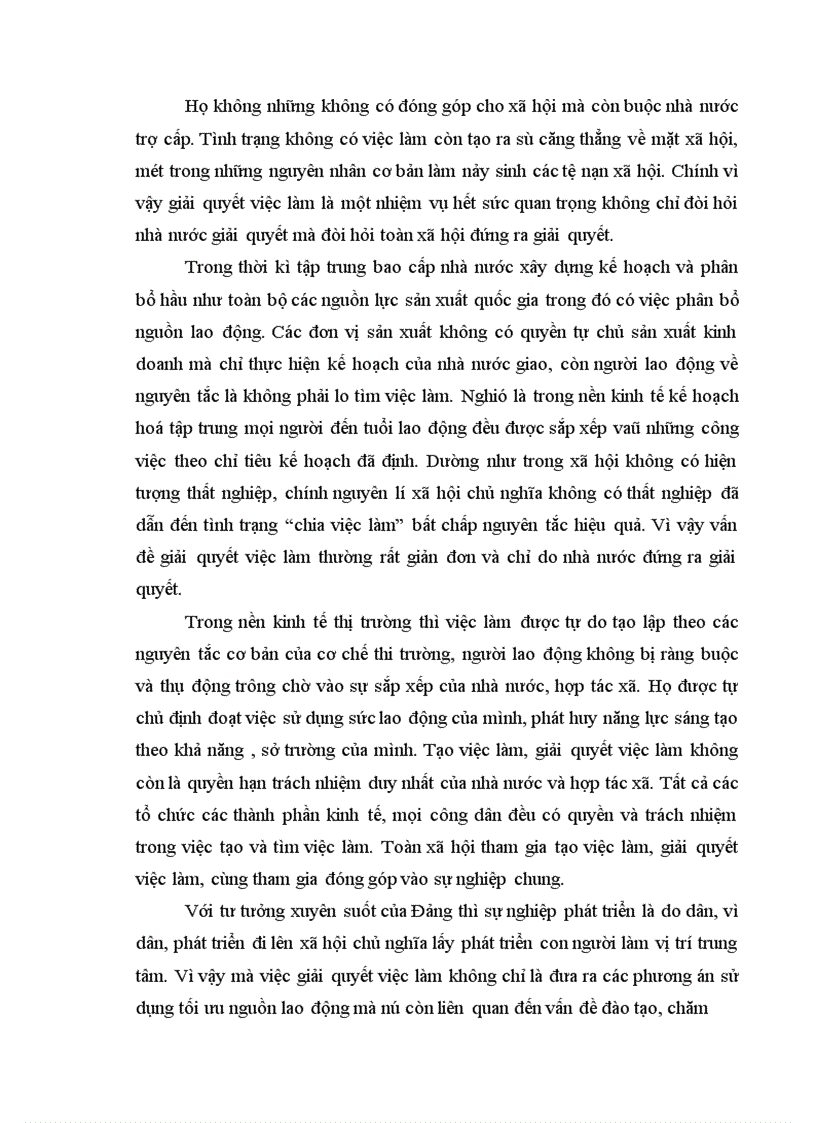 image for page Nhiệm vụ và các giải pháp giải quyết việc làm trong kế hoạch 5 năm 2001-2005 ở Việt Nam