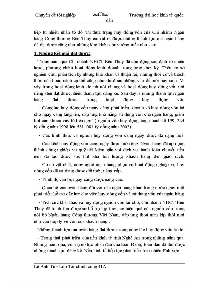image for page Giải pháp tăng cường huy động vốn tại chi nhánh Ngân hàng Công Thương Bến Thuỷ - Thành Phố Vinh - Tỉnh Nghệ An