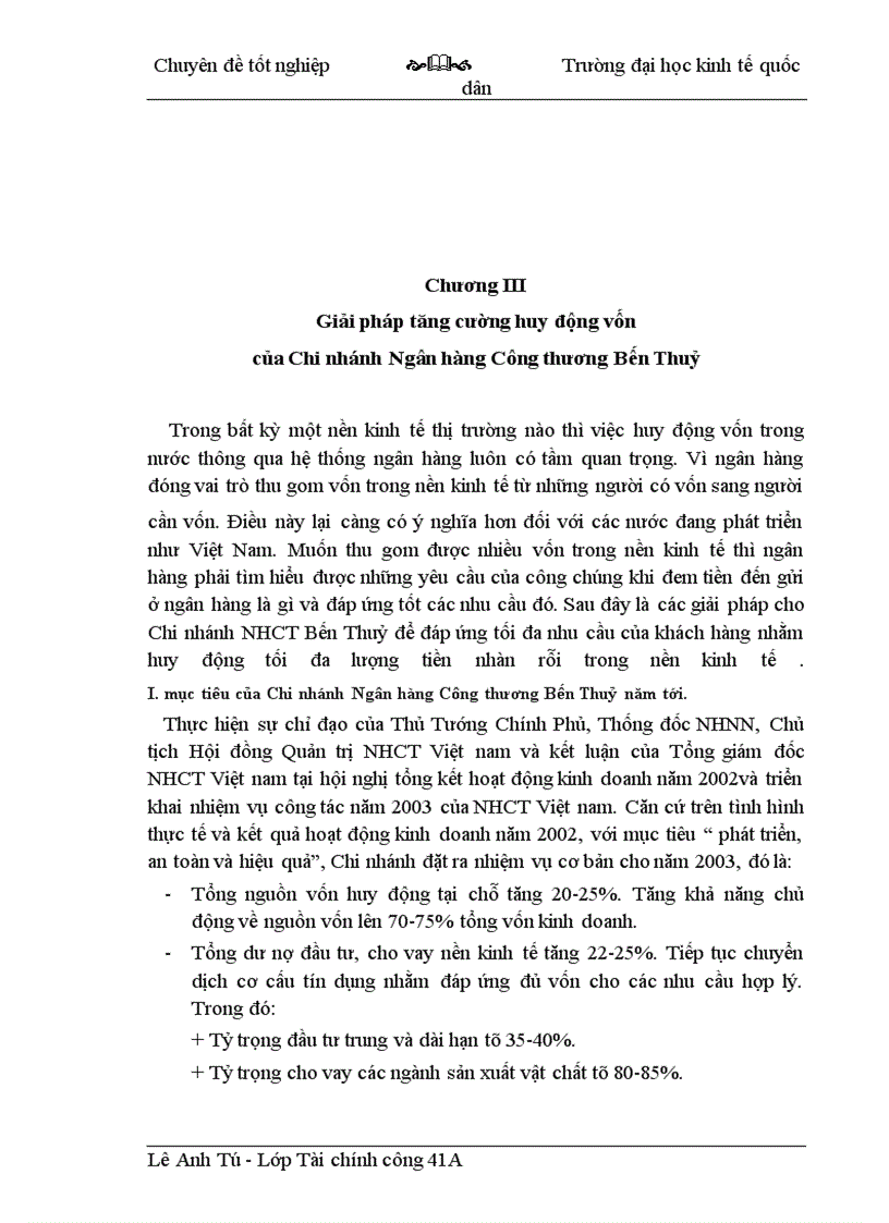 image for page Giải pháp tăng cường huy động vốn tại chi nhánh Ngân hàng Công Thương Bến Thuỷ - Thành Phố Vinh - Tỉnh Nghệ An