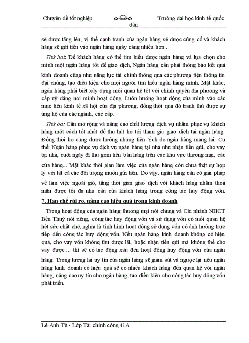 image for page Giải pháp tăng cường huy động vốn tại chi nhánh Ngân hàng Công Thương Bến Thuỷ - Thành Phố Vinh - Tỉnh Nghệ An