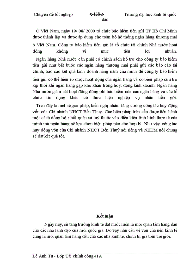 image for page Giải pháp tăng cường huy động vốn tại chi nhánh Ngân hàng Công Thương Bến Thuỷ - Thành Phố Vinh - Tỉnh Nghệ An