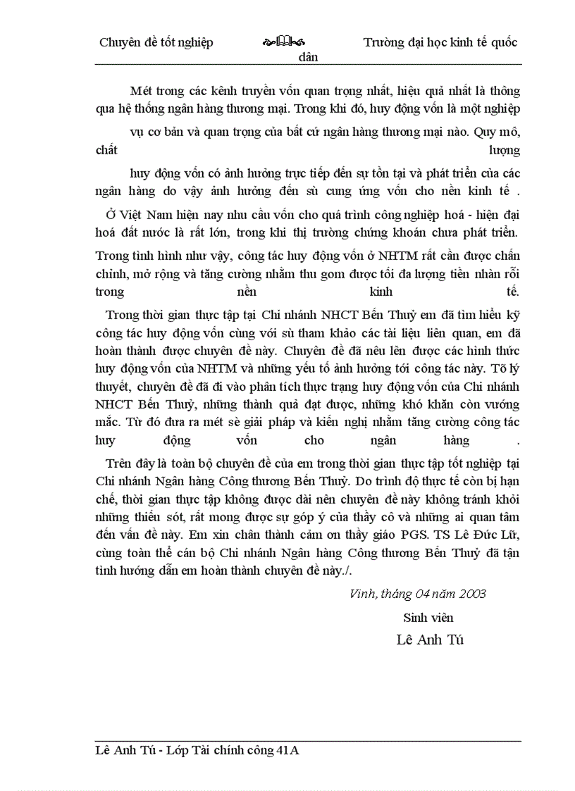image for page Giải pháp tăng cường huy động vốn tại chi nhánh Ngân hàng Công Thương Bến Thuỷ - Thành Phố Vinh - Tỉnh Nghệ An