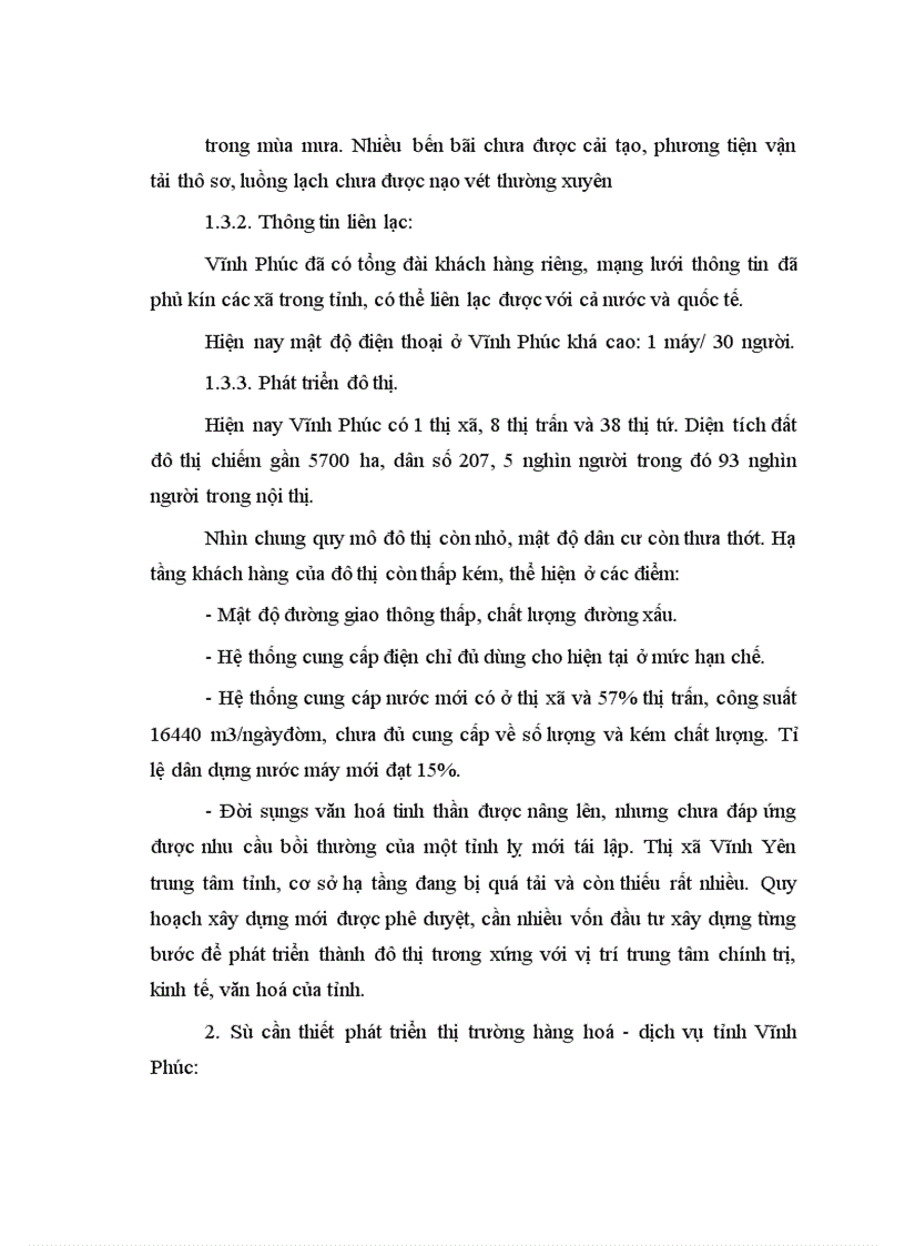 image for page Một số giải pháp phát triển thị trường hàng hoá của tỉnh Vĩnh Phúc đến năm 2010