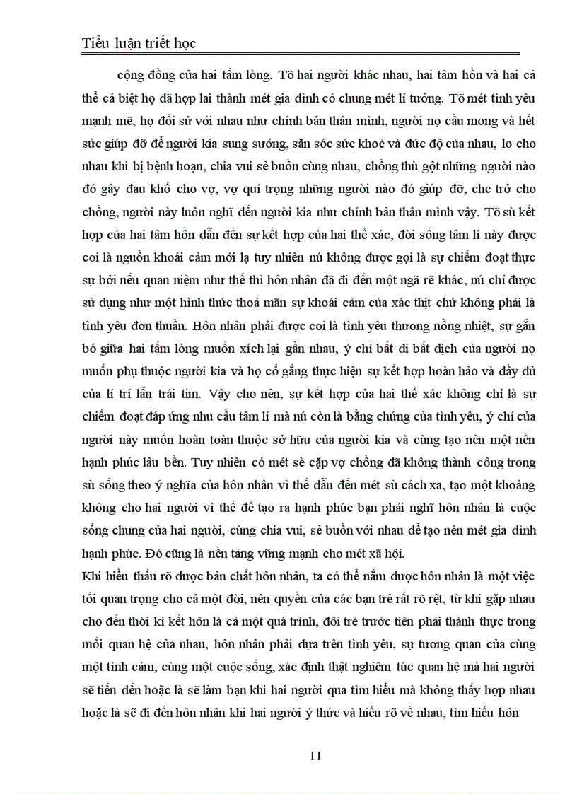 image for page Hôn nhân trên góc nhìn triết học