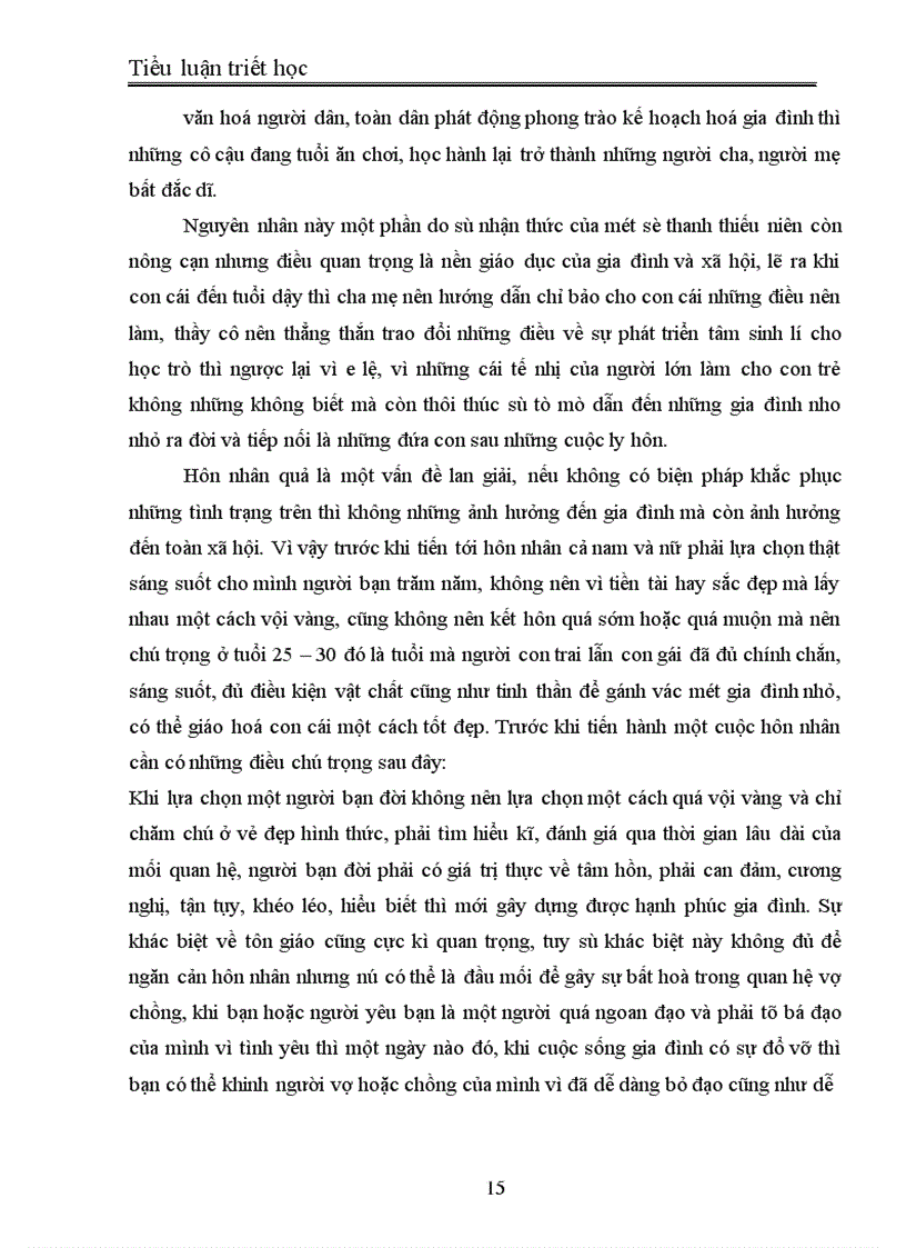 image for page Hôn nhân trên góc nhìn triết học