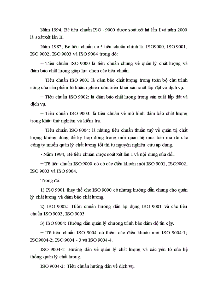 image for page Quản lý chất lượng - thực trạng và một số giải pháp nhằm áp dụng một cách hợp lý và hiệu quả hệ thống quản trị chất lượng trong các DNCN Việt Nam