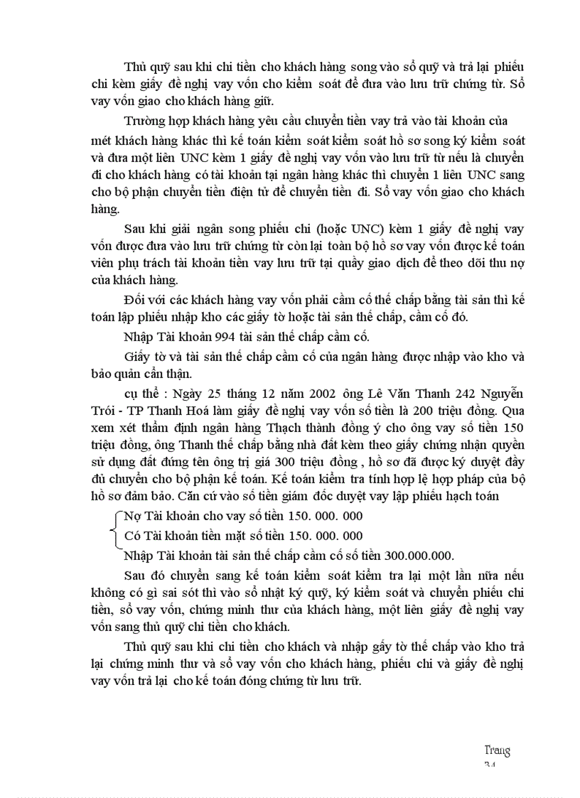 image for page Thực trạng và giải pháp Kế toán cho vay tại Ngân hàng Nông Nghiệp và phát triển nông thôn Thanh Hoá