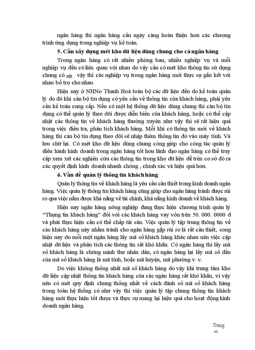 image for page Thực trạng và giải pháp Kế toán cho vay tại Ngân hàng Nông Nghiệp và phát triển nông thôn Thanh Hoá