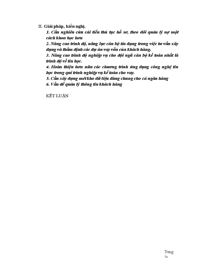 image for page Thực trạng và giải pháp Kế toán cho vay tại Ngân hàng Nông Nghiệp và phát triển nông thôn Thanh Hoá