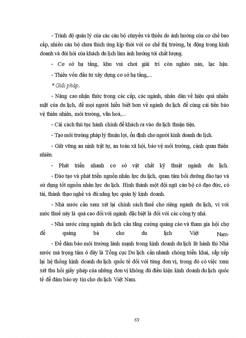 image for page Một số giải pháp và khuyến nghị nhằm phát triển hoạt động kinh doanh du lịch lữ hành của Trung tâm lữ hành và hợp tác quốc tế HanoiFestival