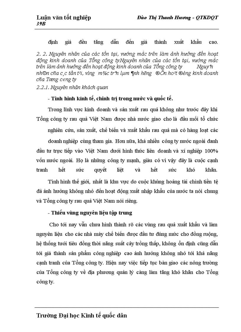 image for page Một số giải pháp nhằm thúc đẩy hoạt động xuất khẩu của Tổng công ty rau quả Việt Nam sang Viễn Đông - Liên Bang Nga