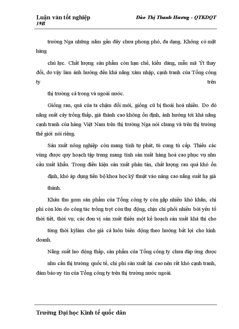 image for page Một số giải pháp nhằm thúc đẩy hoạt động xuất khẩu của Tổng công ty rau quả Việt Nam sang Viễn Đông - Liên Bang Nga