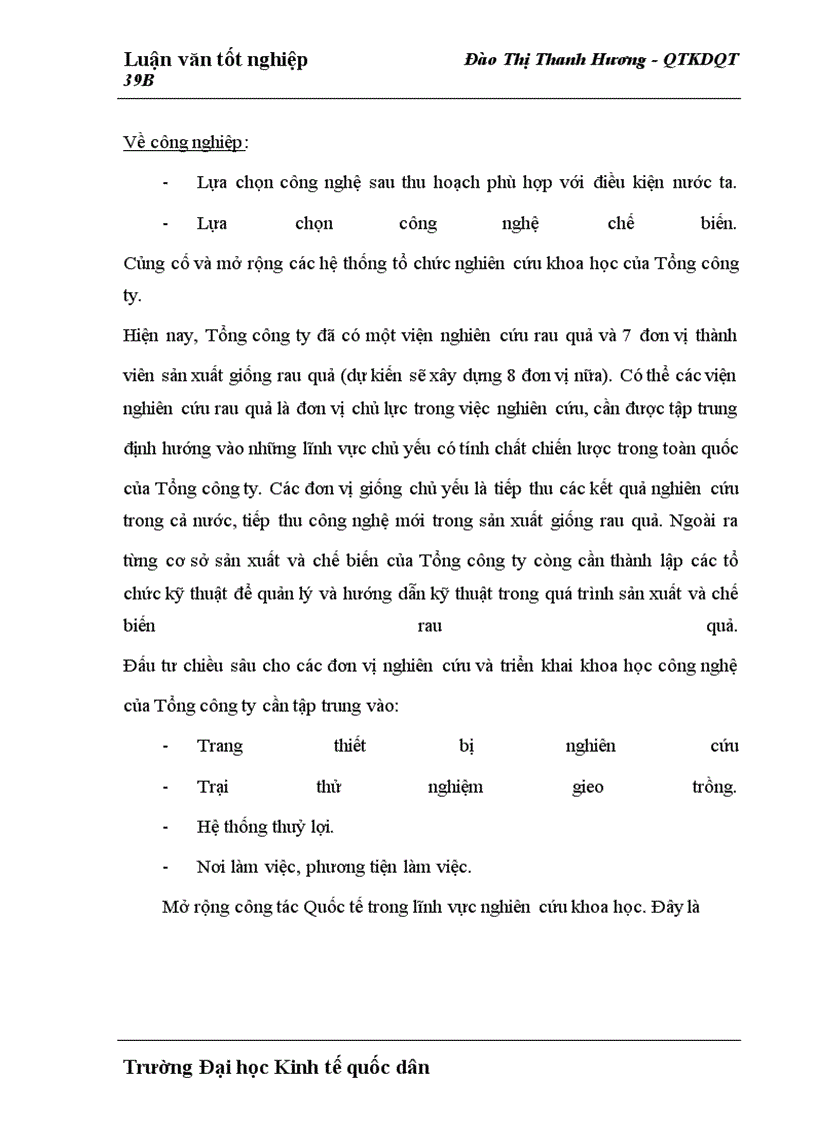 image for page Một số giải pháp nhằm thúc đẩy hoạt động xuất khẩu của Tổng công ty rau quả Việt Nam sang Viễn Đông - Liên Bang Nga