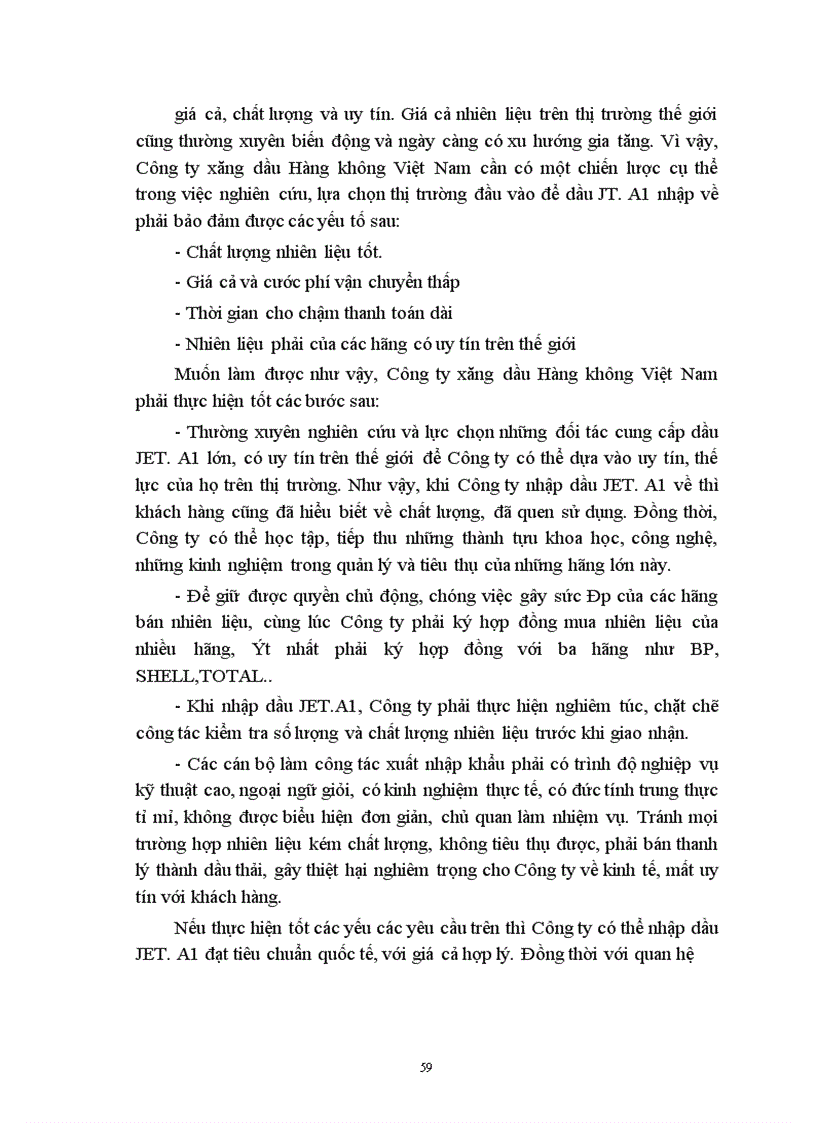 image for page Một số biện pháp góp phần nâng cao hiệu quả kinh doanh của Công ty xăng dầu Hàng không Việt Nam