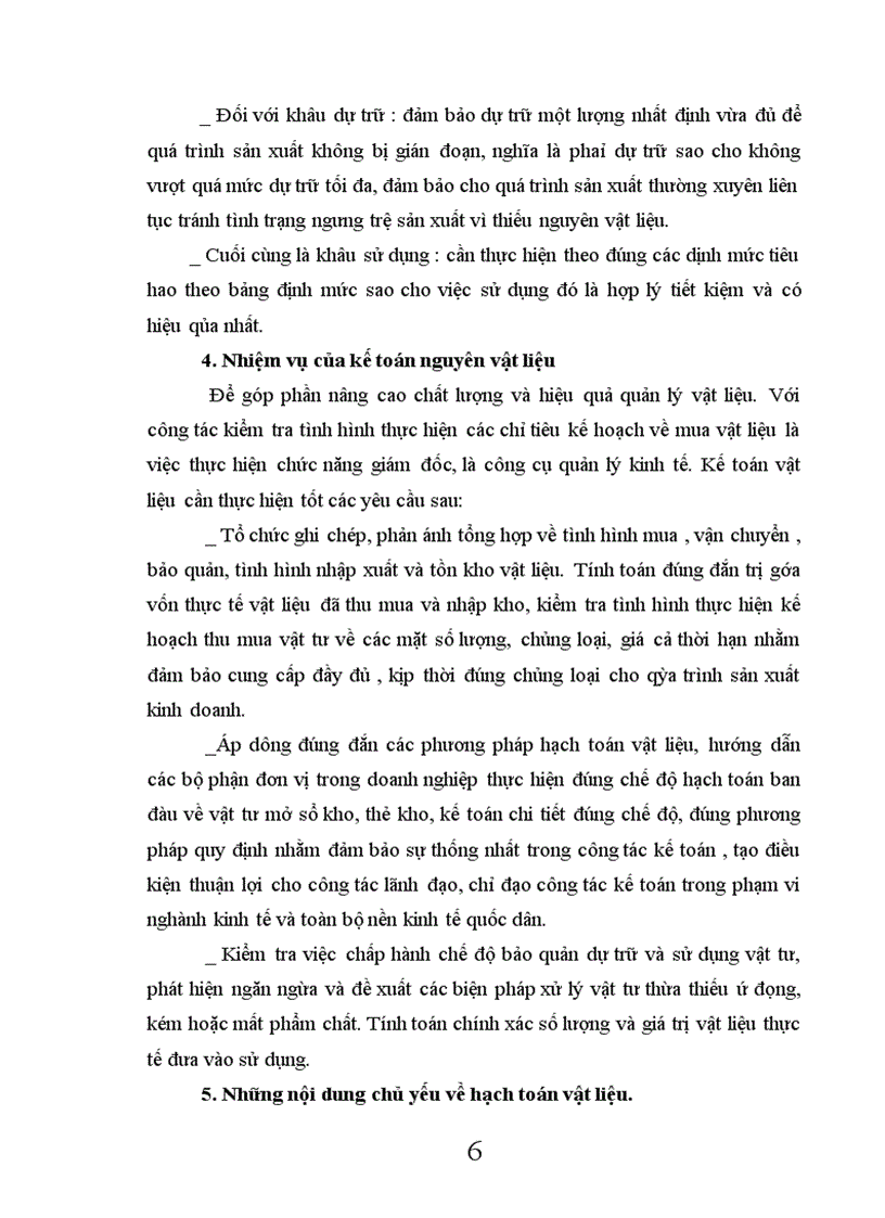 image for page Tổ chức công tác kế toán nguyên vật liệu và tình hình quản lý sử dụng nguyên vật liệu tại công ty xây dựng Sông Đà số 2