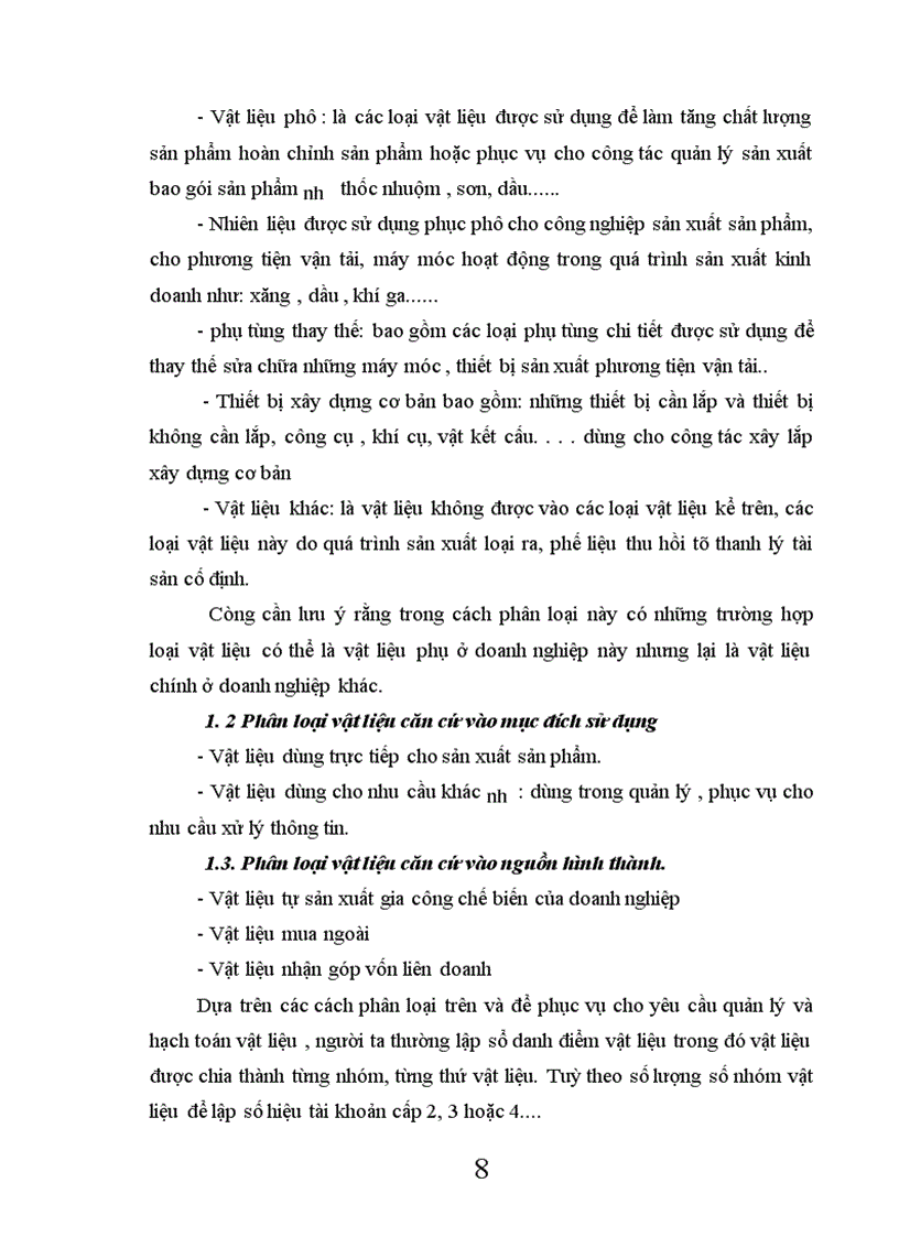 image for page Tổ chức công tác kế toán nguyên vật liệu và tình hình quản lý sử dụng nguyên vật liệu tại công ty xây dựng Sông Đà số 2