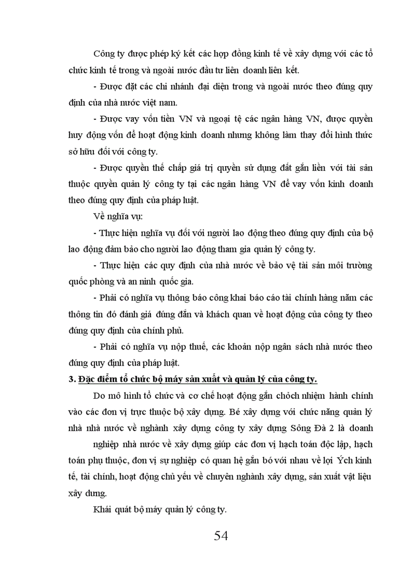 image for page Tổ chức công tác kế toán nguyên vật liệu và tình hình quản lý sử dụng nguyên vật liệu tại công ty xây dựng Sông Đà số 2