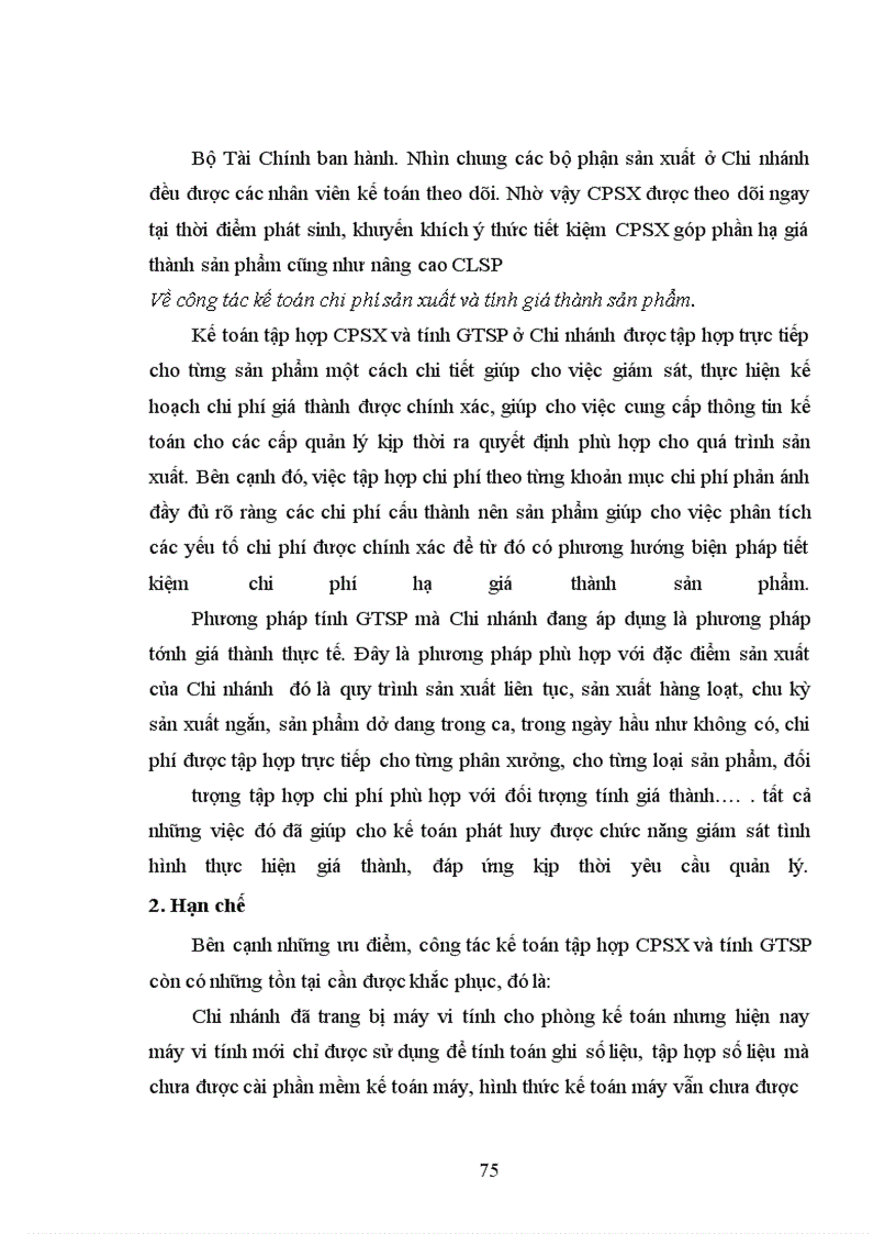 image for page Kế toán tập hợp chi phí sản xuất và tính giá thành sản phẩm tại Chi nhánh công ty cổ phần Nhựa Tân Phú tại Bắc Ninh