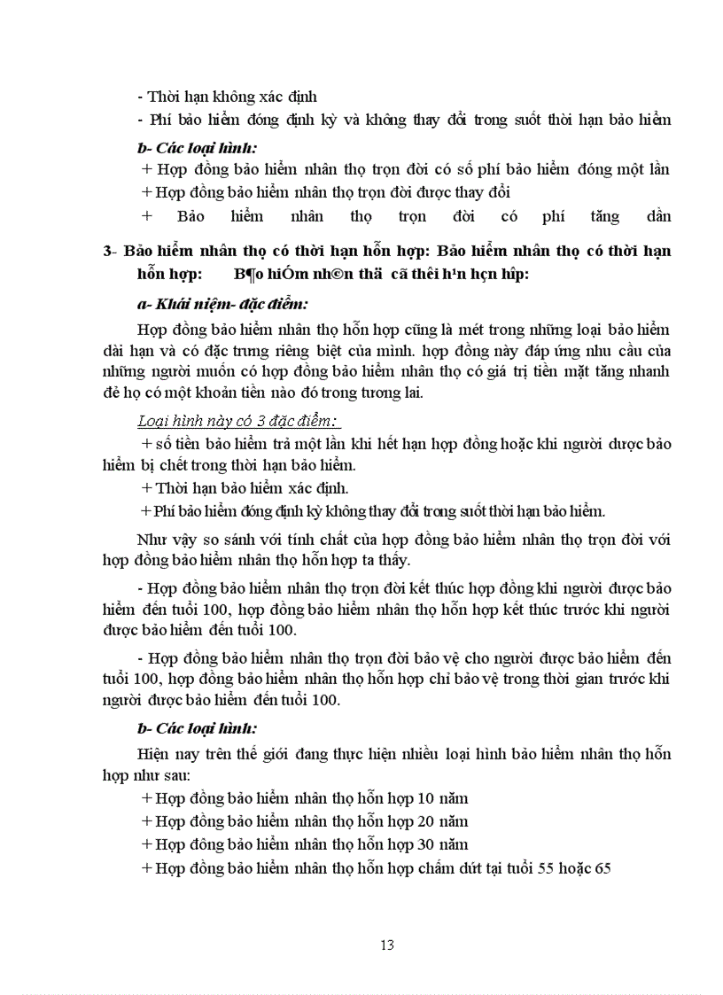 image for page Bàn về nghiệp vụ Bảo hiểm nhân thọ và các loại hình Bảo hiểm nhân thọ đang được triển khai ở Việt Nam hiện nay