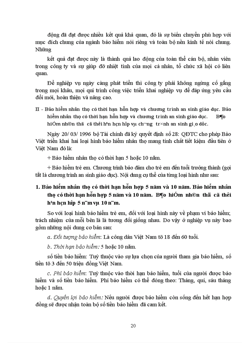 image for page Bàn về nghiệp vụ Bảo hiểm nhân thọ và các loại hình Bảo hiểm nhân thọ đang được triển khai ở Việt Nam hiện nay