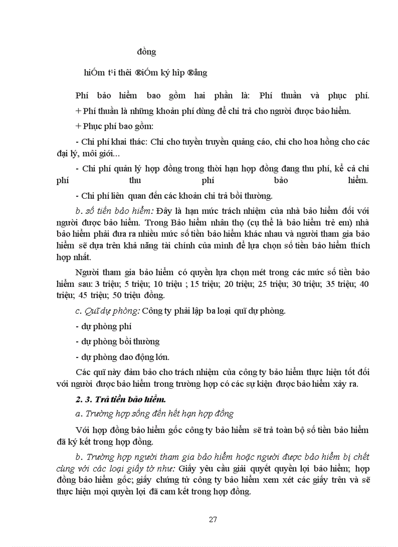 image for page Bàn về nghiệp vụ Bảo hiểm nhân thọ và các loại hình Bảo hiểm nhân thọ đang được triển khai ở Việt Nam hiện nay
