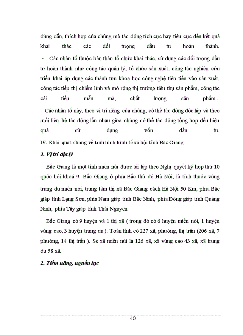 image for page Một số giải pháp nhằm nâng cao hiệu quả sử dụng vốn đầu tư trên địa bàn tỉnh Bắc Giang