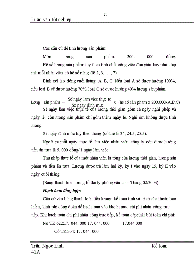 image for page Phương hướng hoàn thiện hạch toán chi phí sản xuất và tính giá thành sản phẩm đại lý vận tải kết hợp với việc nâng cao hiệu quả kinh doanh tại công ty vận tải và đại lý vận tải (vitranimex)