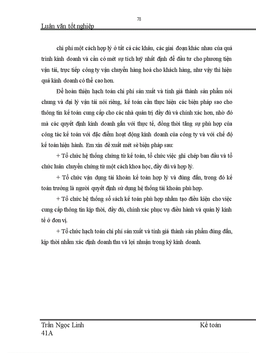 image for page Phương hướng hoàn thiện hạch toán chi phí sản xuất và tính giá thành sản phẩm đại lý vận tải kết hợp với việc nâng cao hiệu quả kinh doanh tại công ty vận tải và đại lý vận tải (vitranimex)