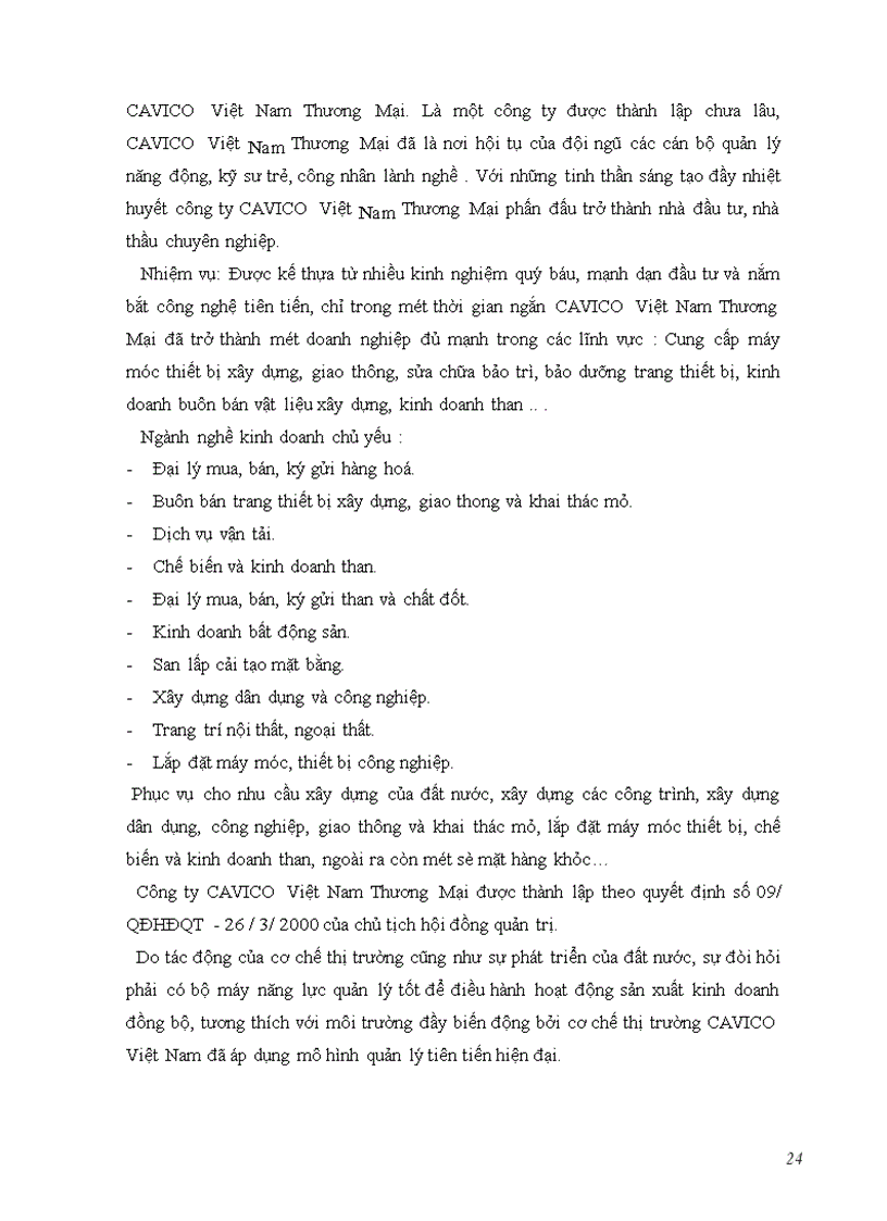 image for page Kế toán tập hợp chi phí sản xuất và tính giá thành sản phẩm xây lắp ở Công ty Cavico Việt Nam Thương Mại