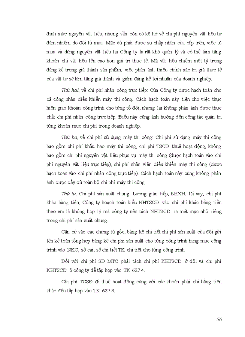 image for page Kế toán tập hợp chi phí sản xuất và tính giá thành sản phẩm xây lắp ở Công ty Cavico Việt Nam Thương Mại