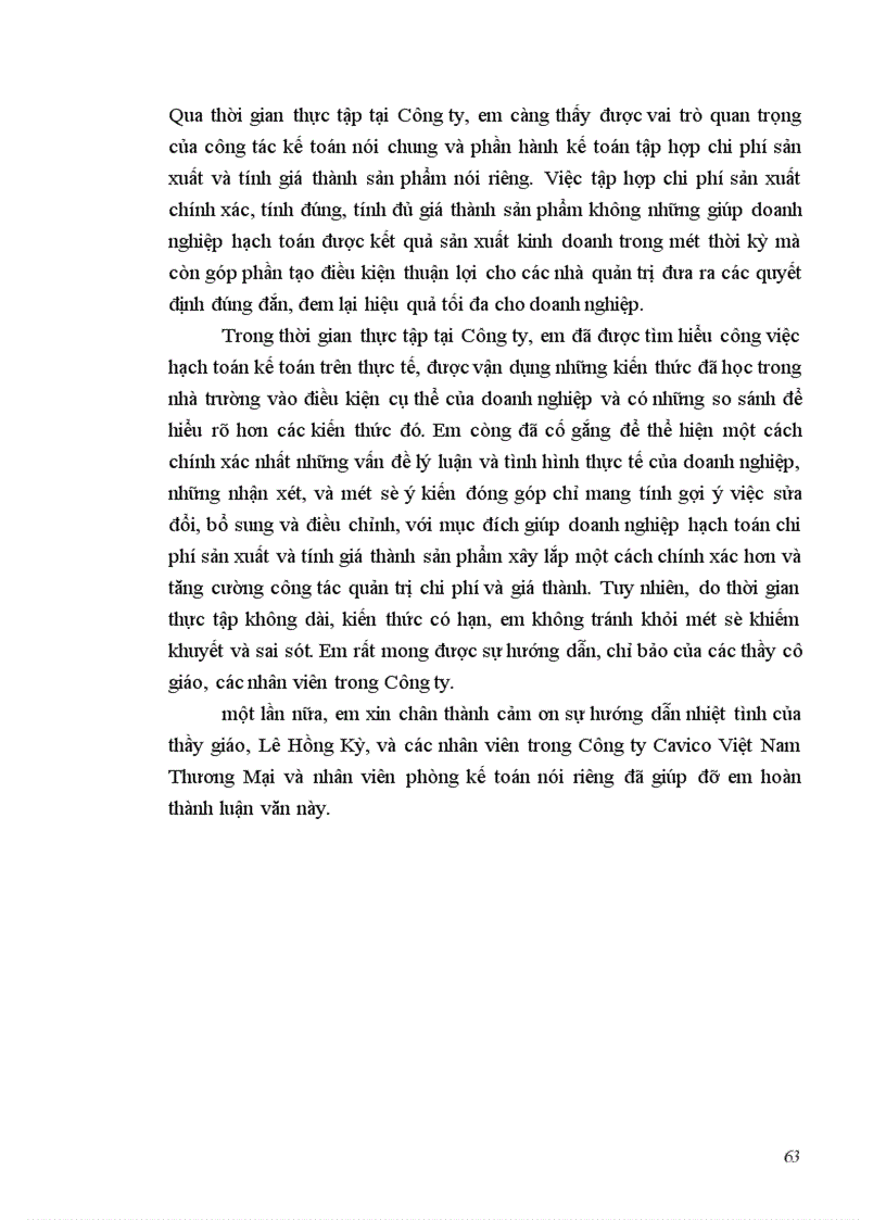 image for page Kế toán tập hợp chi phí sản xuất và tính giá thành sản phẩm xây lắp ở Công ty Cavico Việt Nam Thương Mại