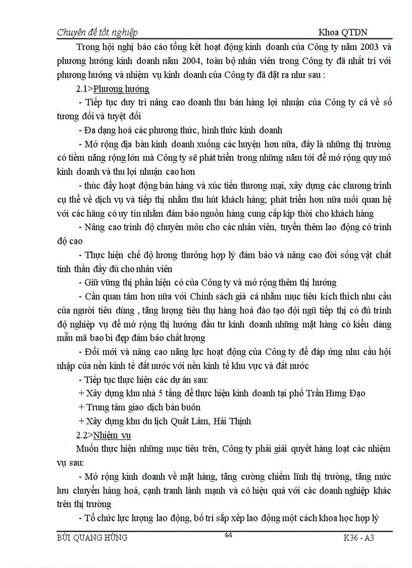 image for page Đẩy mạnh tiêu thụ hàng hoá tại CTTMTH tỉnh Nam Định