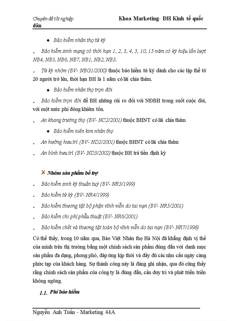 image for page Một số giải pháp hoàn thiện hoạt động xúc tiến hỗn hợp tại công ty Bảo Việt Nhân thọ Hà Nội