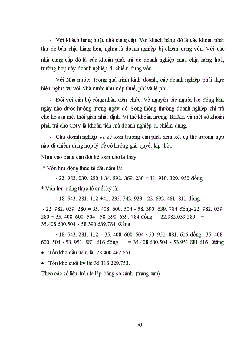 image for page Phân tích tình hình sử dụng vốn và một số giải pháp nâng cao hiệu quả sử dụng vốn của công ty than Hà Tu