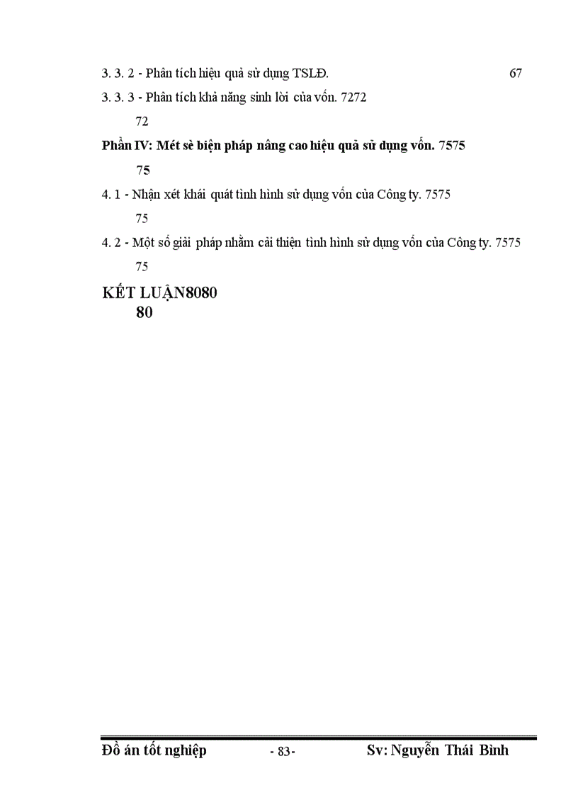 image for page Phân tích tình hình sử dụng vốn và một số giải pháp nâng cao hiệu quả sử dụng vốn của công ty than Hà Tu