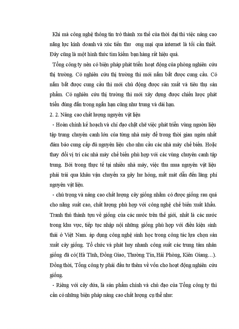 image for page Một số giải pháp mở rộng thị trường xuất khẩu của tổng công ty rau quả Việt Nam
