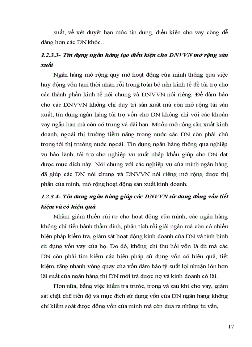 image for page Nâng cao chất lượng tín dụng đối với các DNVVN tại chi nhánh ngân hàng Nông nghiệp và phát triển nông thôn Nam Hà Nội