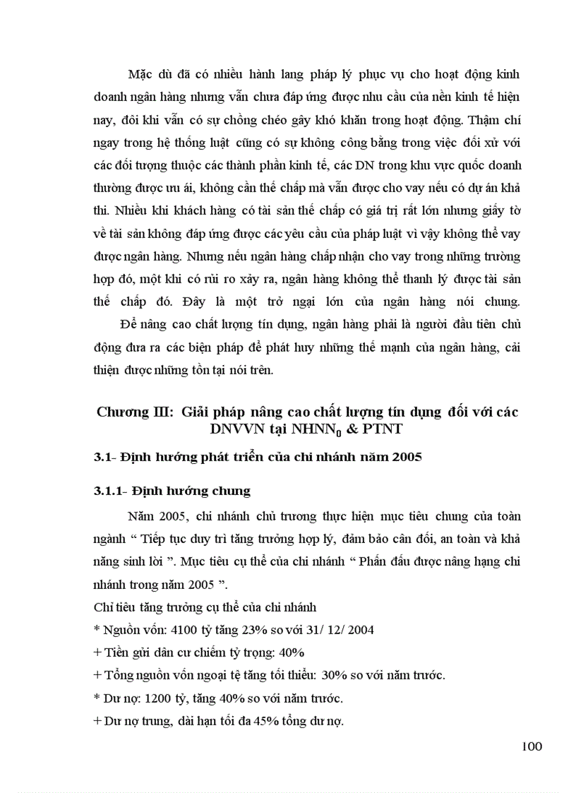 image for page Nâng cao chất lượng tín dụng đối với các DNVVN tại chi nhánh ngân hàng Nông nghiệp và phát triển nông thôn Nam Hà Nội