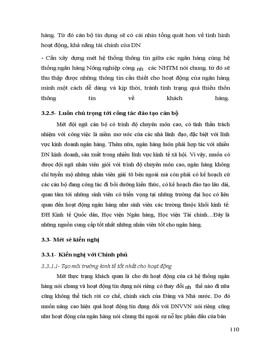 image for page Nâng cao chất lượng tín dụng đối với các DNVVN tại chi nhánh ngân hàng Nông nghiệp và phát triển nông thôn Nam Hà Nội