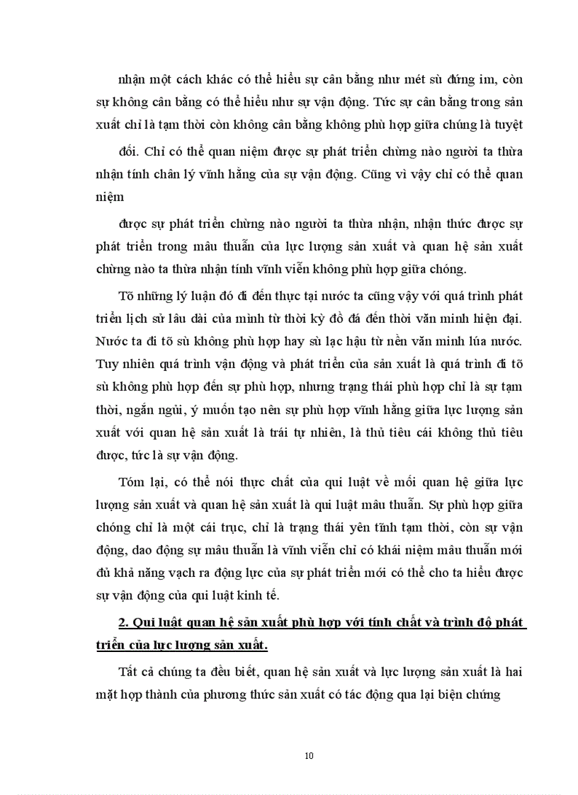 image for page Quan hệ biện chứng giữa lực lượng sản xuất và quan hệ sản xuất. Sự vận dụng của Đảng ta trong đường lối đổi mới ở Việt Nam